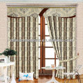 Yarn-dyed Jacquard blackout curtain with europe style